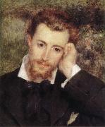 Pierre Renoir Eugene Murer oil painting on canvas